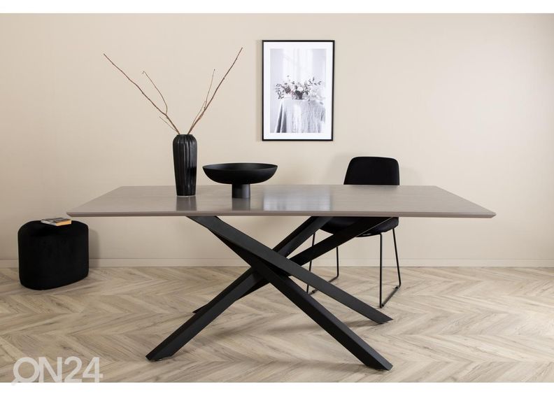 Söögilaud Piazza 180x90 cm suurendatud