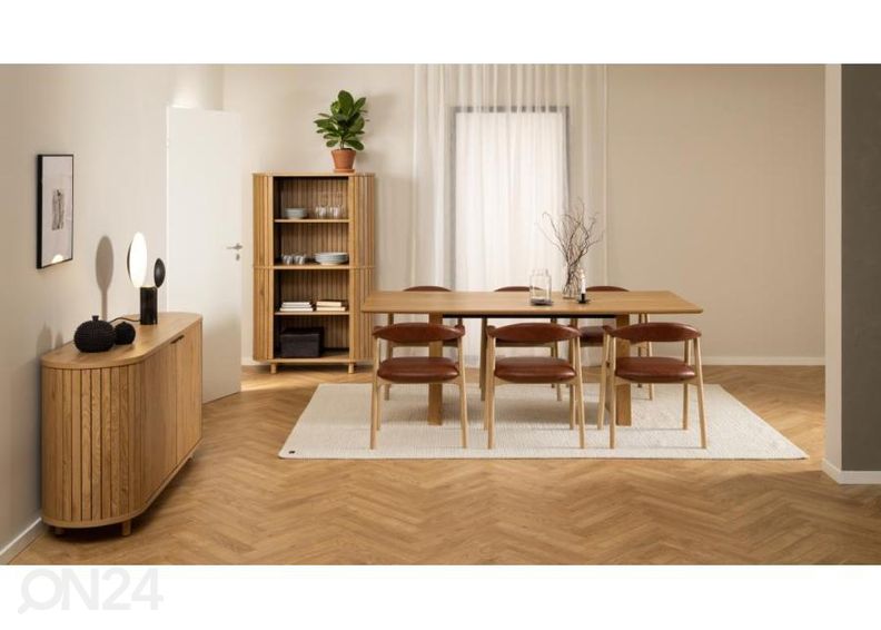 Söögilaud Ronne 100x210 cm suurendatud