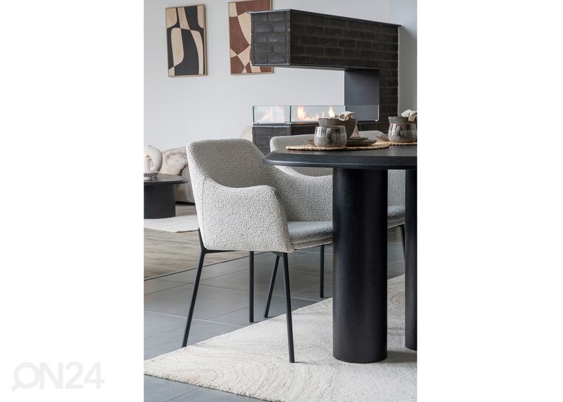 Söögilaud Sassari 220x100 cm suurendatud