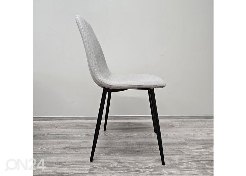 Söögilaud Sierra Ø 120 cm + toolid Sara 4 tk suurendatud