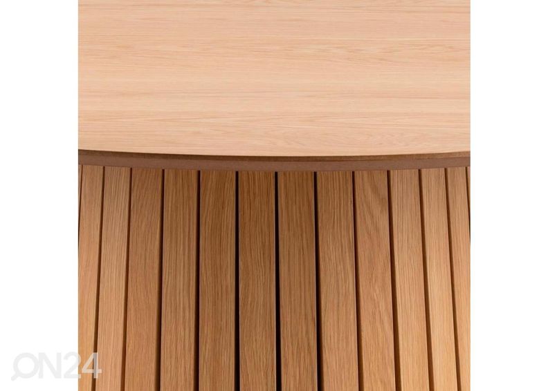 Söögilaud Skive Ø120 cm suurendatud