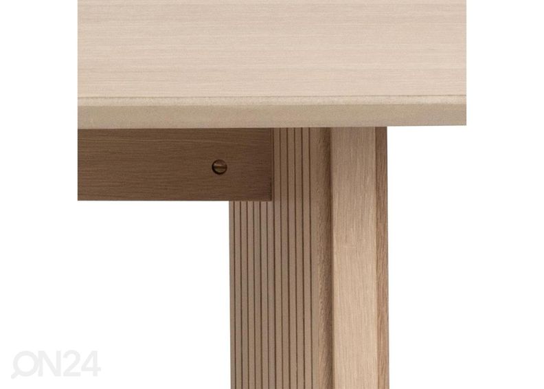 Söögilaud Skive 220x105 cm suurendatud