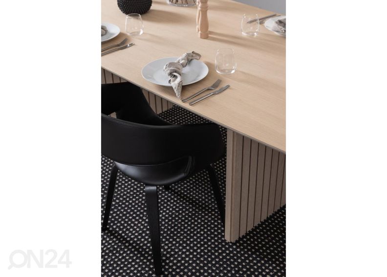 Söögilaud Skive 220x105 cm suurendatud