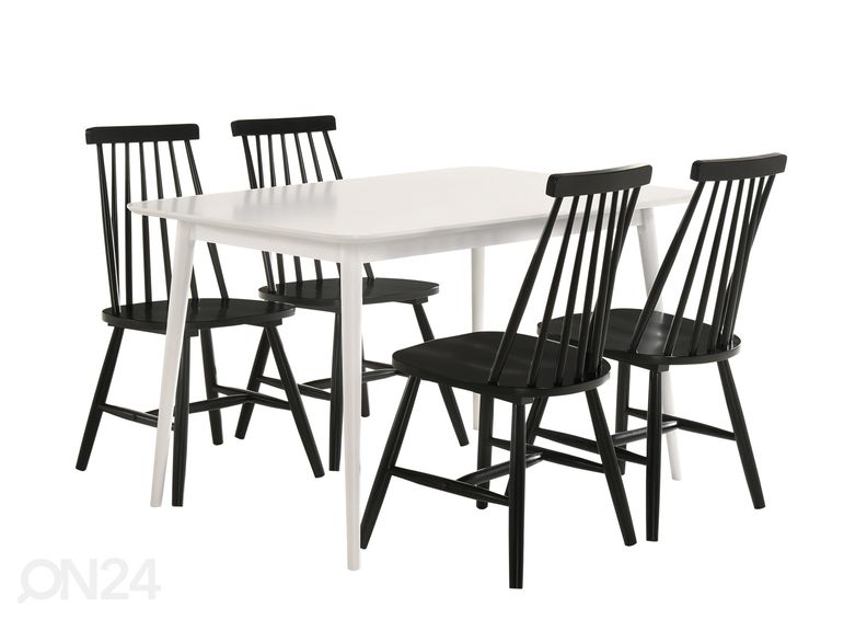 Söögilaud Sophia 125x80 cm suurendatud