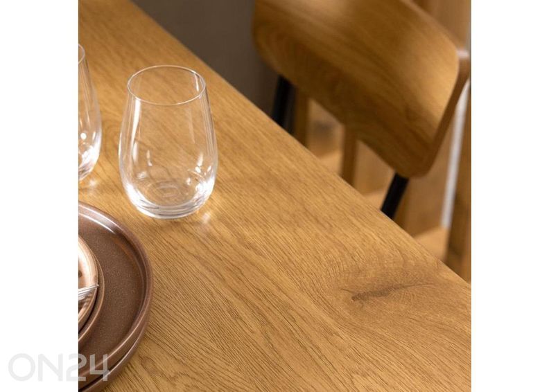 Söögilaud Tiivo 120x80 metsik tamm suurendatud