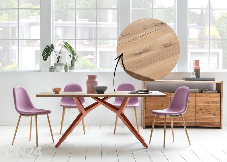 Söögilaud Tische 100x180 cm suurendatud