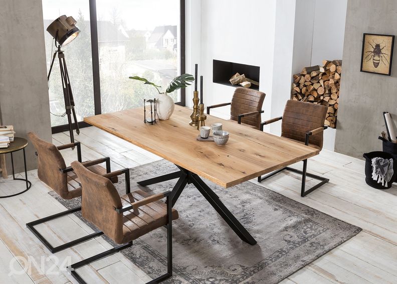 Söögilaud Tische 100x200 cm suurendatud