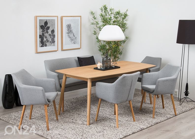 Söögilaud Tokyo 80x150 cm suurendatud