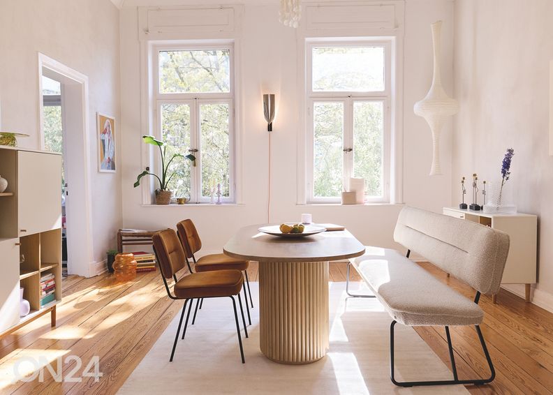 Söögilaud Tom Tailor 90x180 cm, mango suurendatud