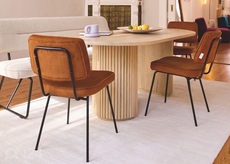 Söögilaud Tom Tailor 90x180 cm, mango suurendatud