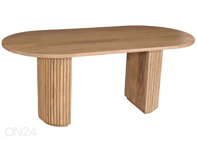 Söögilaud Tom Tailor 90x180 cm, mango suurendatud