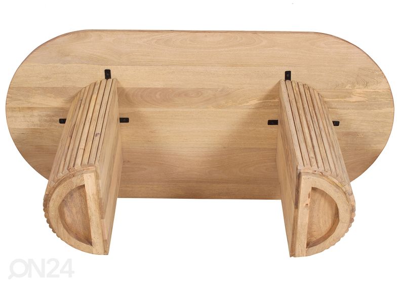 Söögilaud Tom Tailor 90x180 cm, mango suurendatud