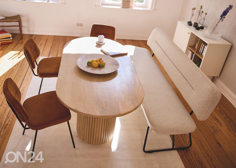 Söögilaud Tom Tailor 90x180 cm, mango suurendatud