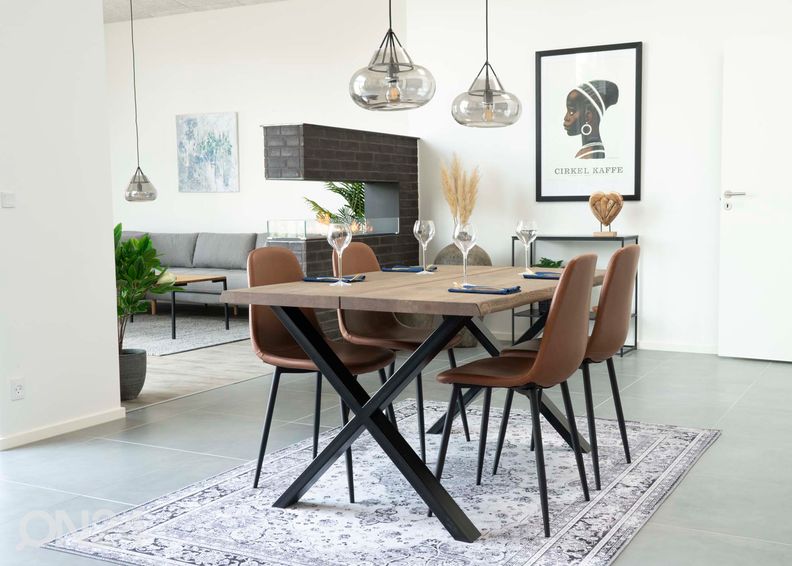 Söögilaud Toulouse 95x140 cm suurendatud