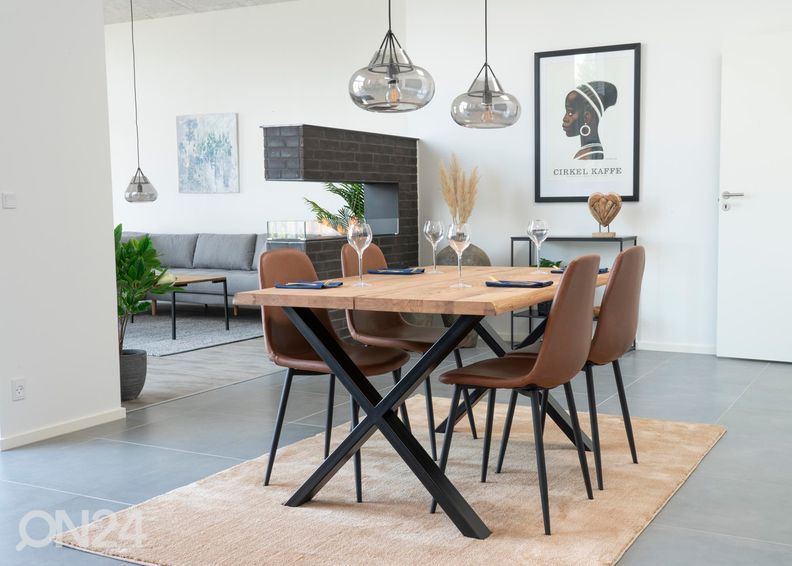 Söögilaud Toulouse 95x140 cm suurendatud