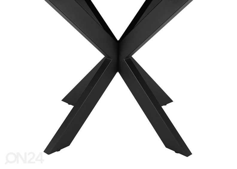 Söögilaud Vancouver Ø 120 cm suurendatud