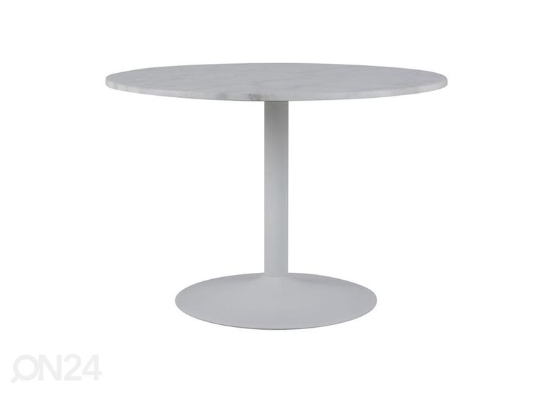 Söögilaud Vista Ø110 cm suurendatud