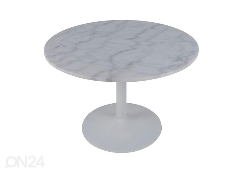 Söögilaud Vista Ø110 cm suurendatud