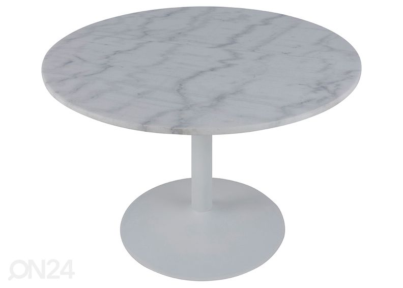 Söögilaud Vista Ø110 cm suurendatud