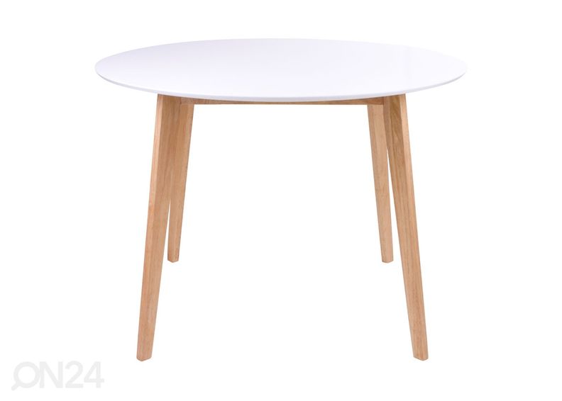 Söögilaud Vojens Ø105 cm suurendatud