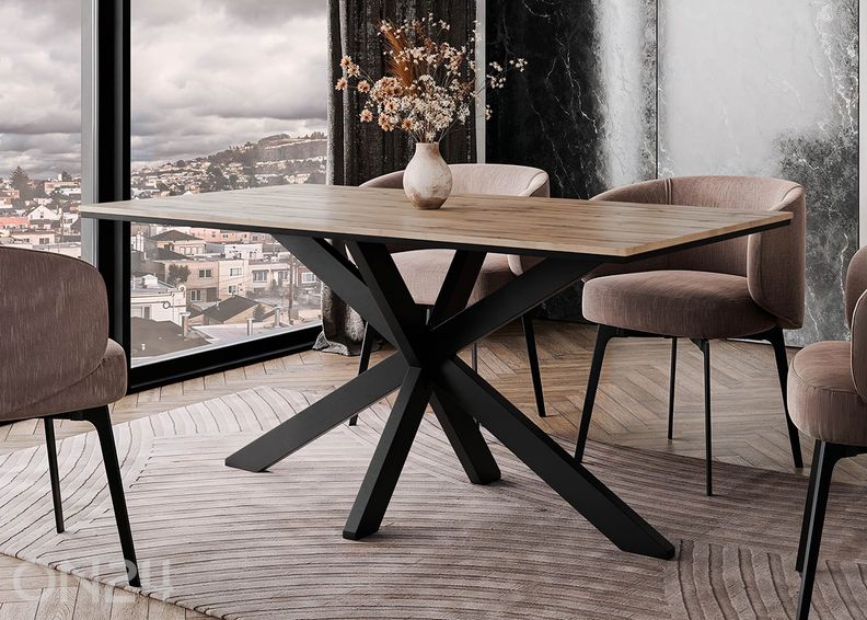 Söögilaud Wero 90x160 cm suurendatud