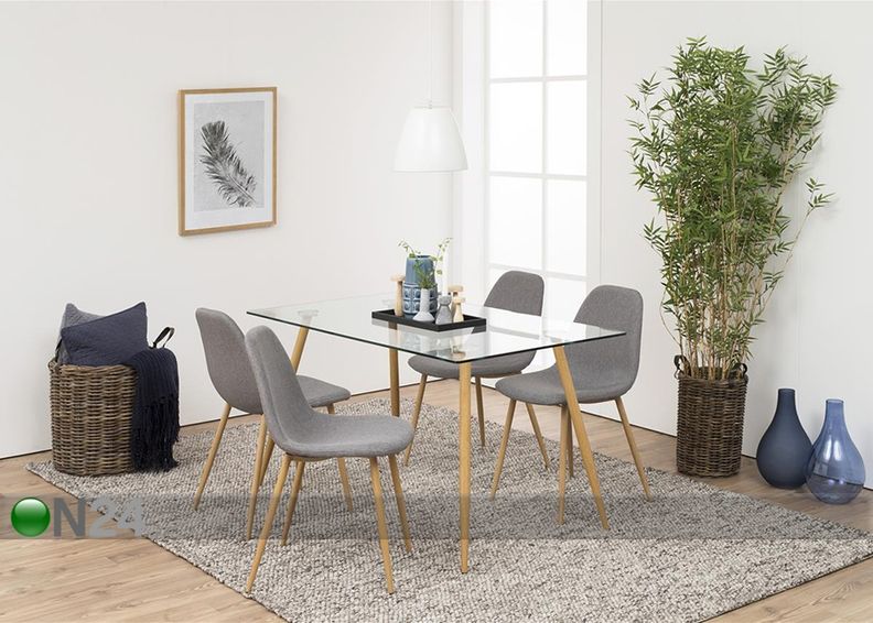 Söögilaud Wilma 80x140 cm suurendatud