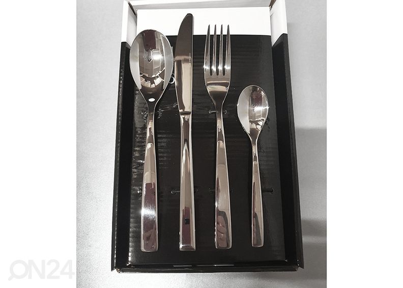 Söögiriistade komplekt Barcelona 24 tk suurendatud