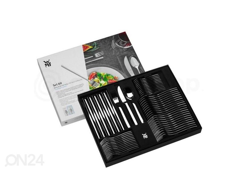 Söögiriistade komplekt WMF Atria 60-osaline suurendatud