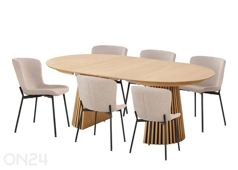 Söögitoa komplekt Osaka suurendatud