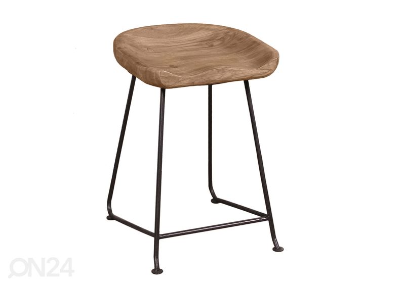 Söögitool / pukk Live Edge suurendatud