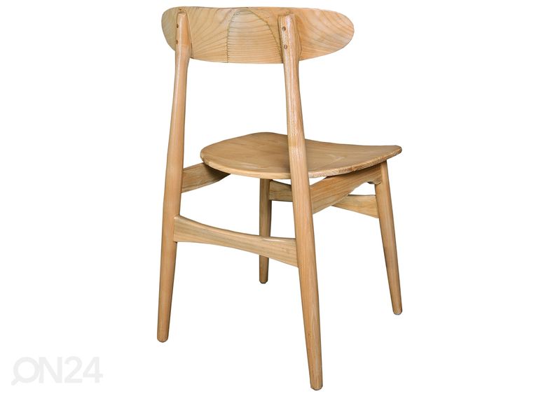 Söögitool Scandi Blonde, sungkai suurendatud