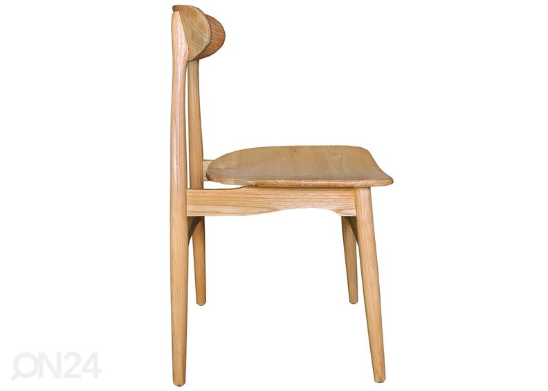 Söögitool Scandi Blonde, sungkai suurendatud