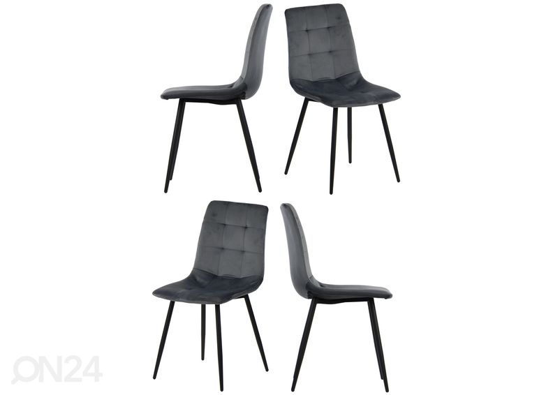 Söögitoolid 4 tk, hall suurendatud