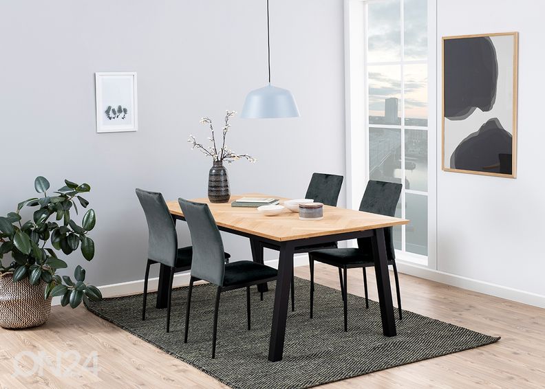 Söögitoolid Caro, 4 tk suurendatud