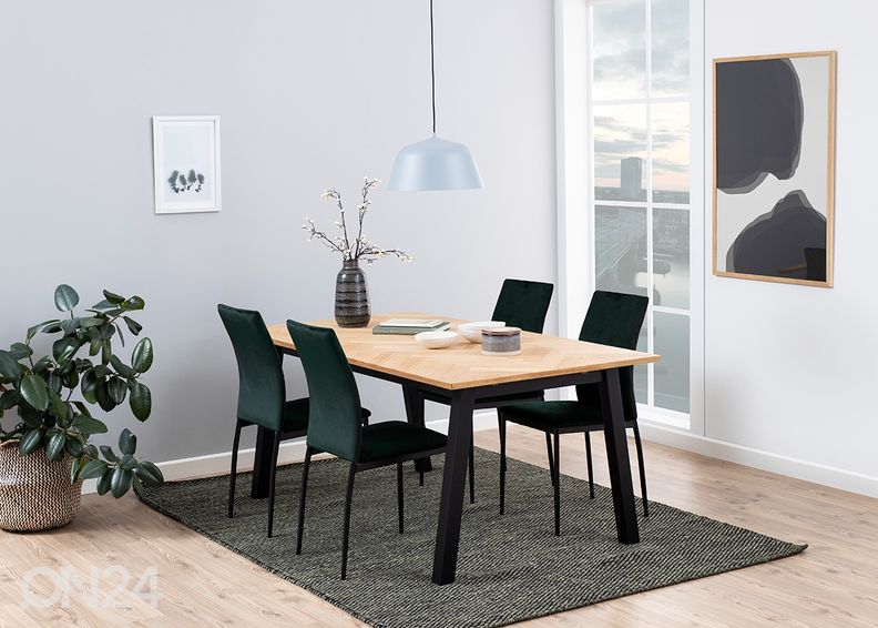 Söögitoolid Caro, 4 tk suurendatud