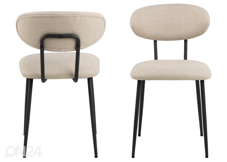 Söögitoolid Daisy, 2 tk suurendatud