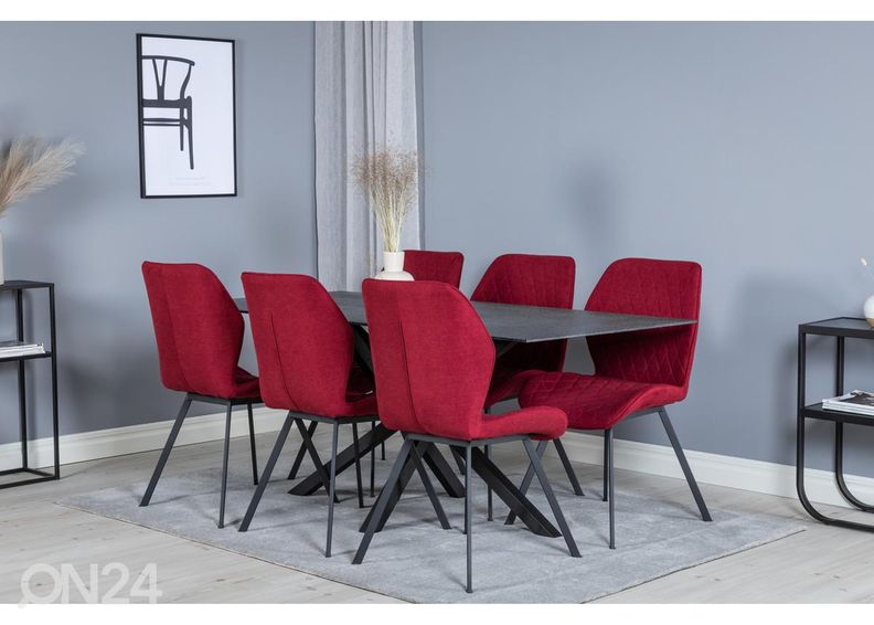 Söögitoolid Gemma, 2 tk suurendatud