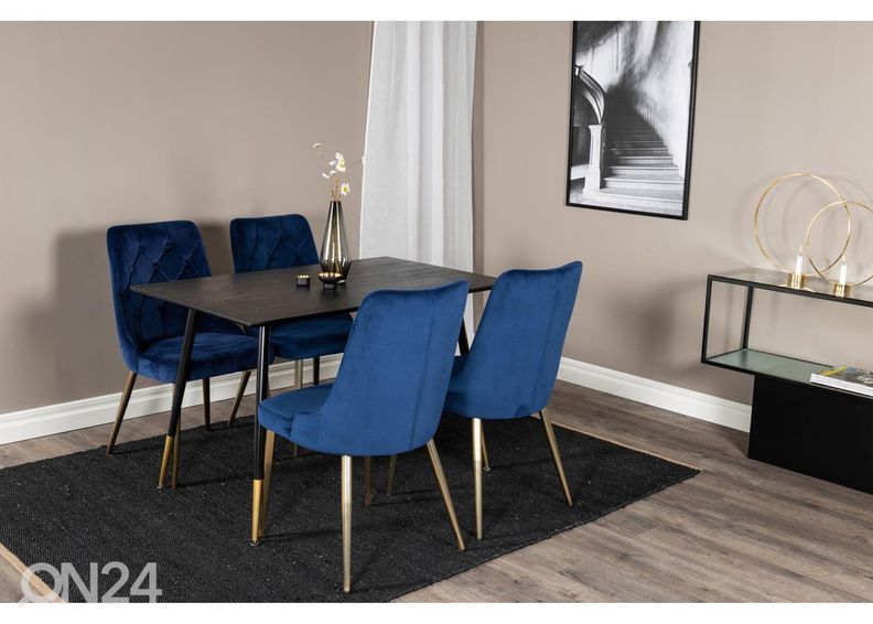 Söögitoolid Velvet Deluxe, 2 tk suurendatud