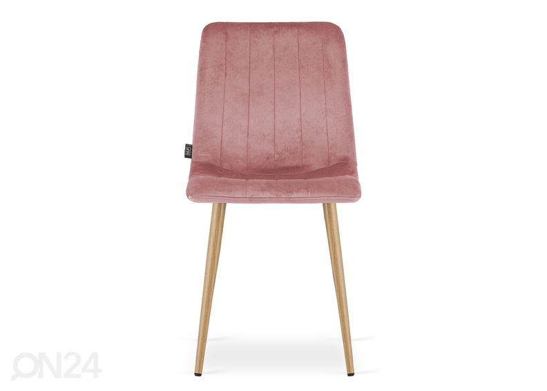 Söögitoolide komplekt 4 tk Lava, roosa suurendatud