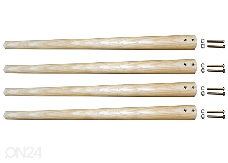 Sööglaud Scandi Blonde 90x160 cm, sungkai suurendatud