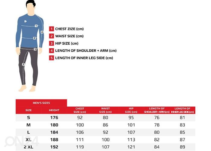 Soojapesu särk meeste 3in1 Thermowave M suurendatud