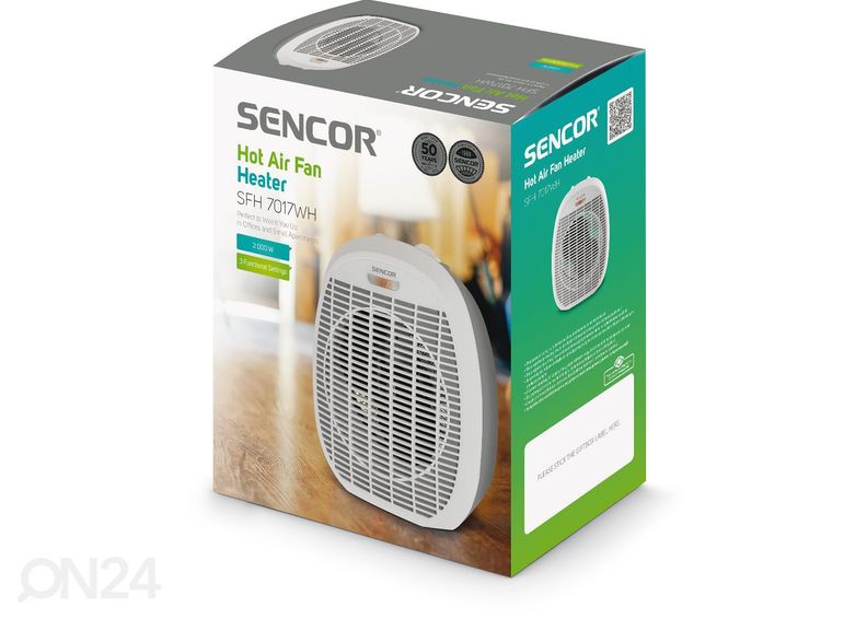 Soojapuhur Sencor SFH7017WH, valge suurendatud
