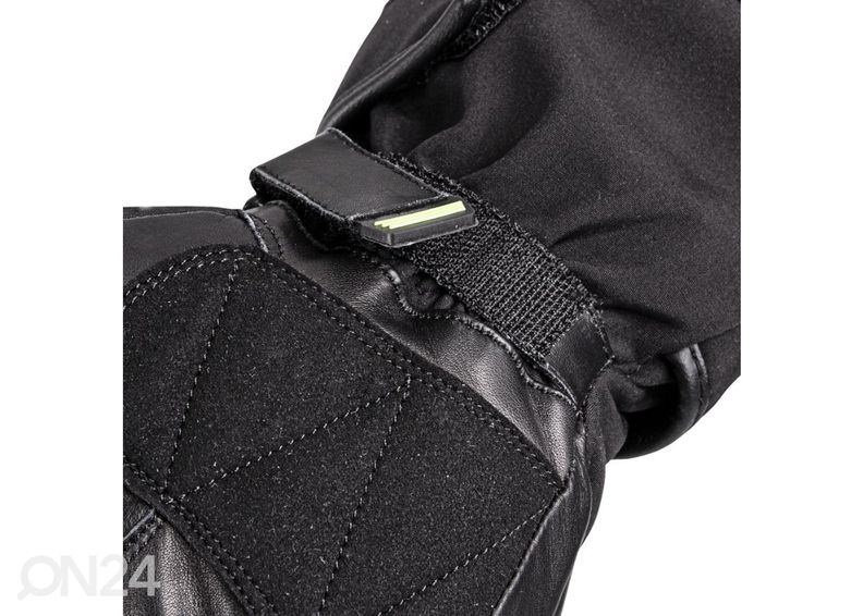 Soojendusega kindad inSPORTline HEATride roheline suurendatud