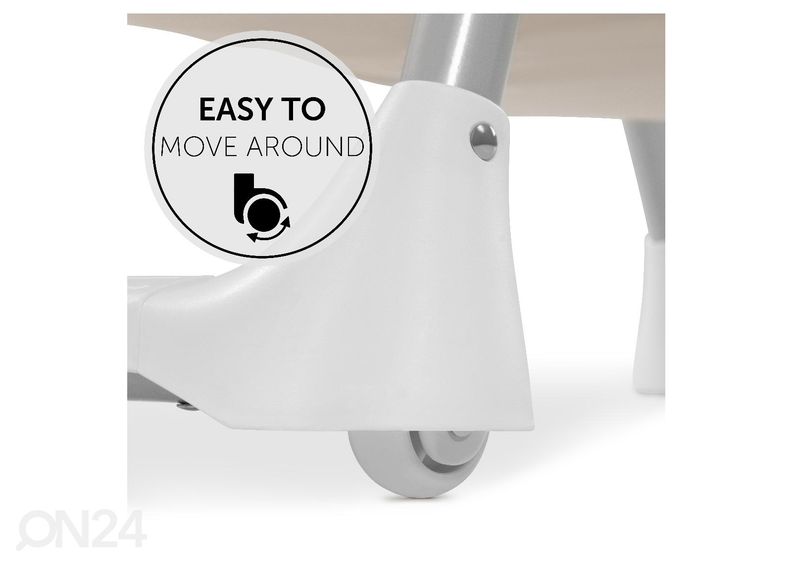 Söötmistool koos lamamistooliga Hauck Disney Sit N Relax Winnie the Pooh beež suurendatud