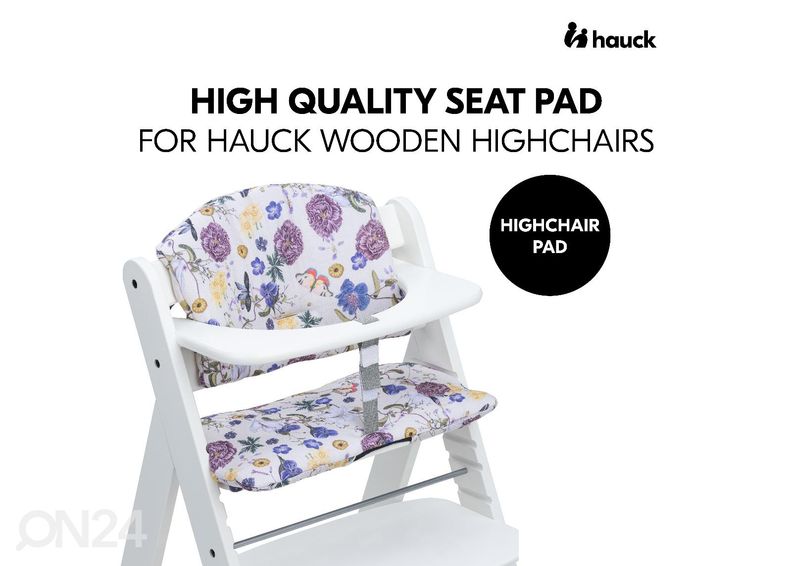Söötmistooli padjad Hauck Select Alpha lilleline beež suurendatud
