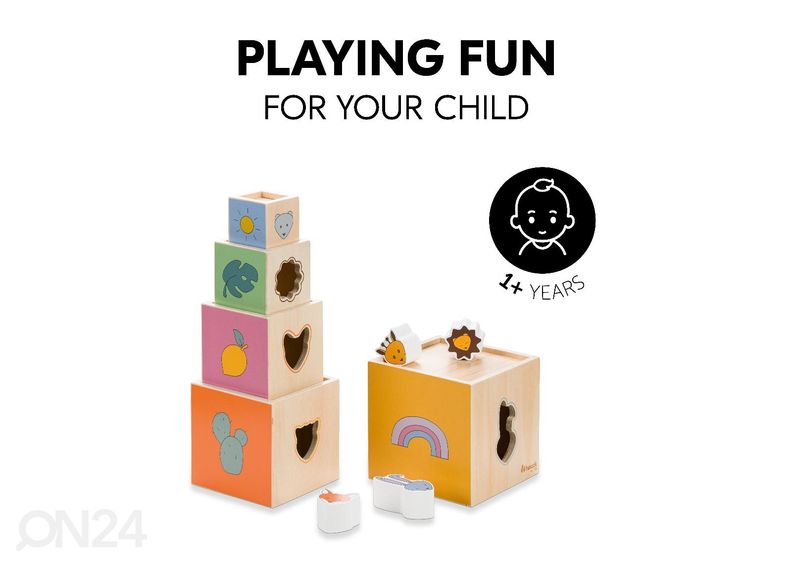 Sorteerimismäng Hauck Stack N Raise suurendatud