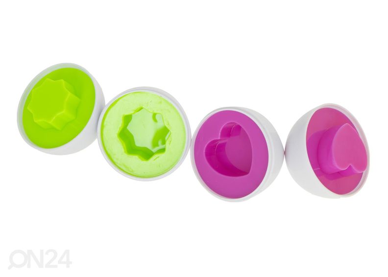 Sorteerimismäng kujunditega munad 12 tk suurendatud