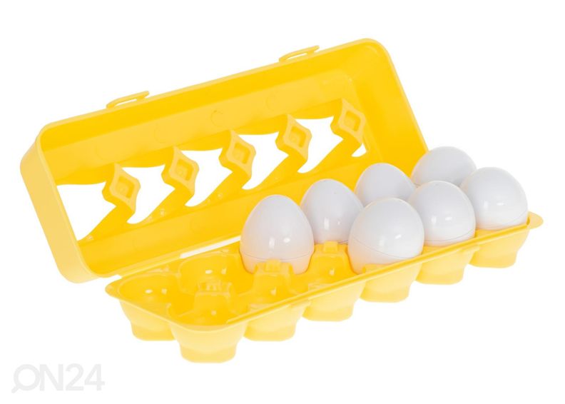 Sorteerimismäng kujunditega munad 12 tk suurendatud