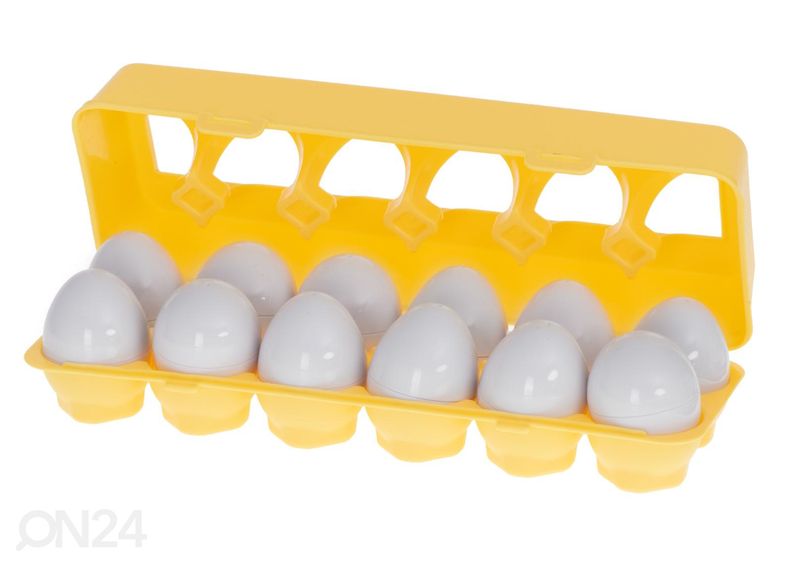 Sorteerimismäng kujunditega munad 12 tk suurendatud