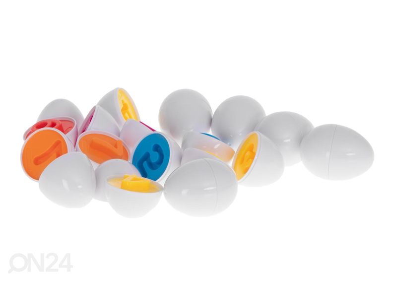 Sorteerimismäng numbritega munad 12 tk suurendatud